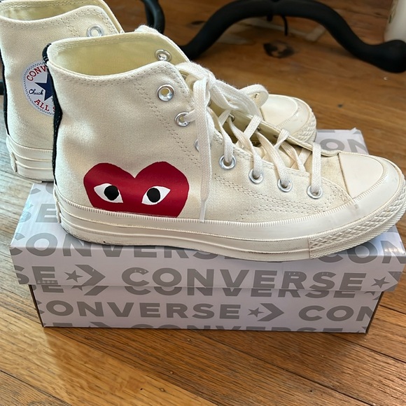 Converse Comme des Garcons women’s size 7 - Picture 1 of 6